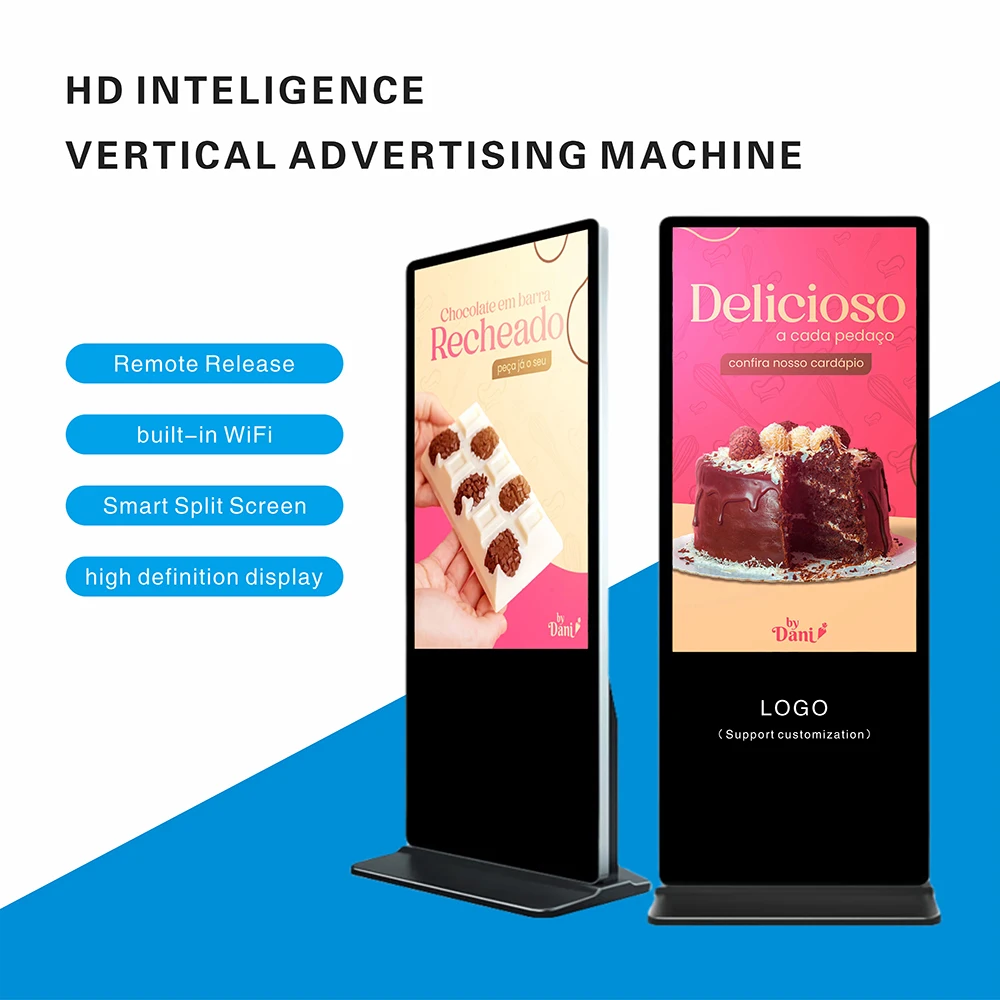 Vertical advertising machine HD information release screen integrated machine exhibition hall station inquiry machine