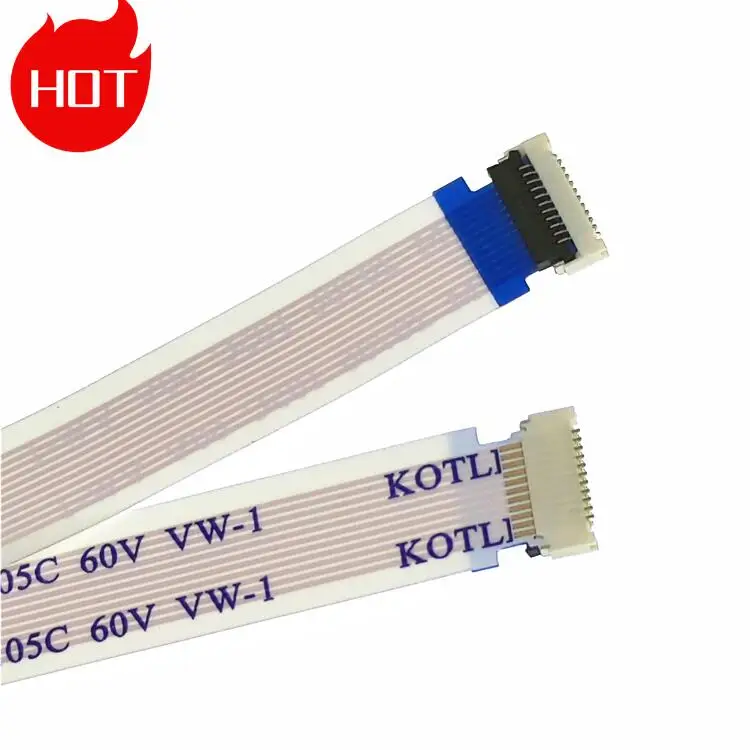 Awm 20861 20798 80c E221612 105c 60v 7 8 16 30 Pin 0.4mm 23pin 1.25mm Pitch Flexible Flat Ribbon Ffc Cable