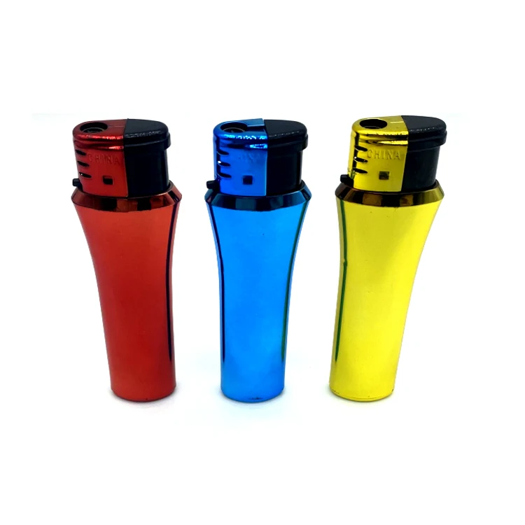 Vase Style Jet Flame Torch Lighter Cigarettes Custom Logo Print Modern Lighter