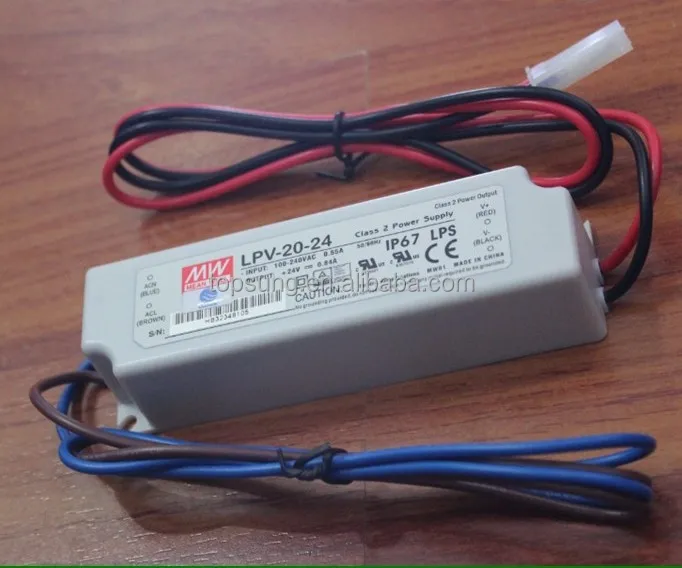 Wholesale Mean Well Power Supply Transformer 220v Ac to 24v Lighting Led Drivers 100w Waterproof Power Supplies