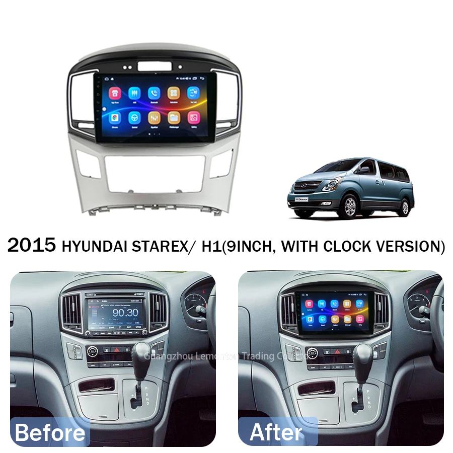 Android универсальный для HYUNDAI STAREX H1 2015 на приборную панель автомобиля Dvd-плеер рамка автомобильное радио стерео плеер с Gps Автомобильная