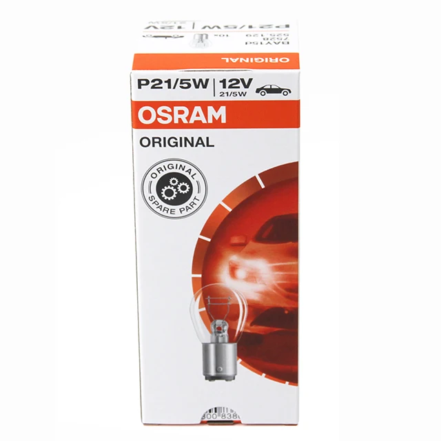 Osram S25 12V 7528 P21/5W E1