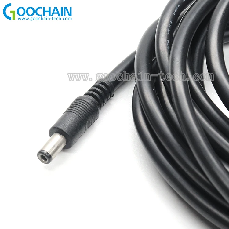 Customized High Quality Straight 12V Powered USB to DC5.5*2.5 Molex terminal Cable Connector for Scanner and pos machine