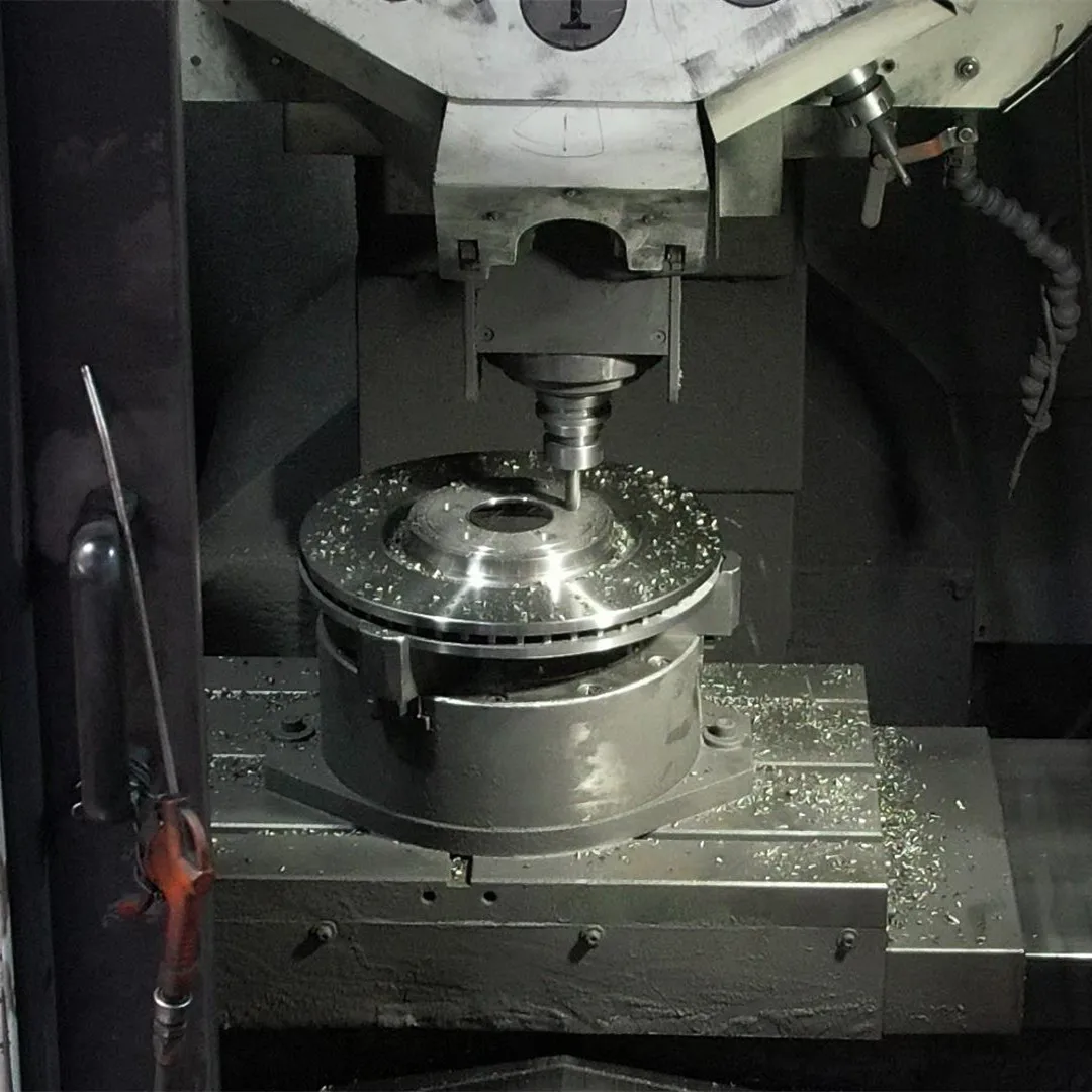 Customized Auto Brake Parts Slotted and drilled Brake rotor pad disc for Land Rover