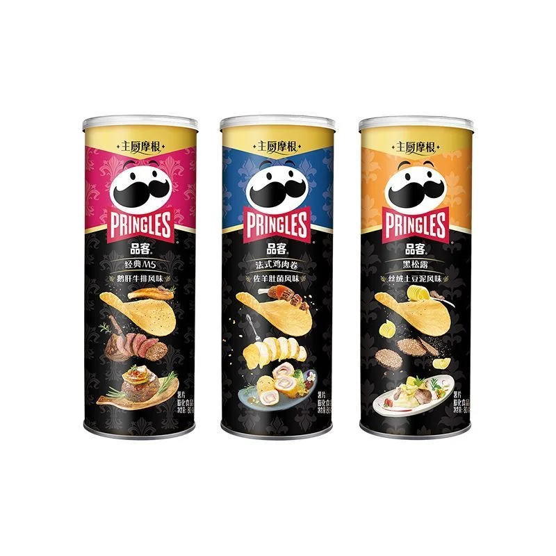 110g Pringle-s Chips wholesale 8 flavor spicy flavor Snacks potato chips exotic snacks