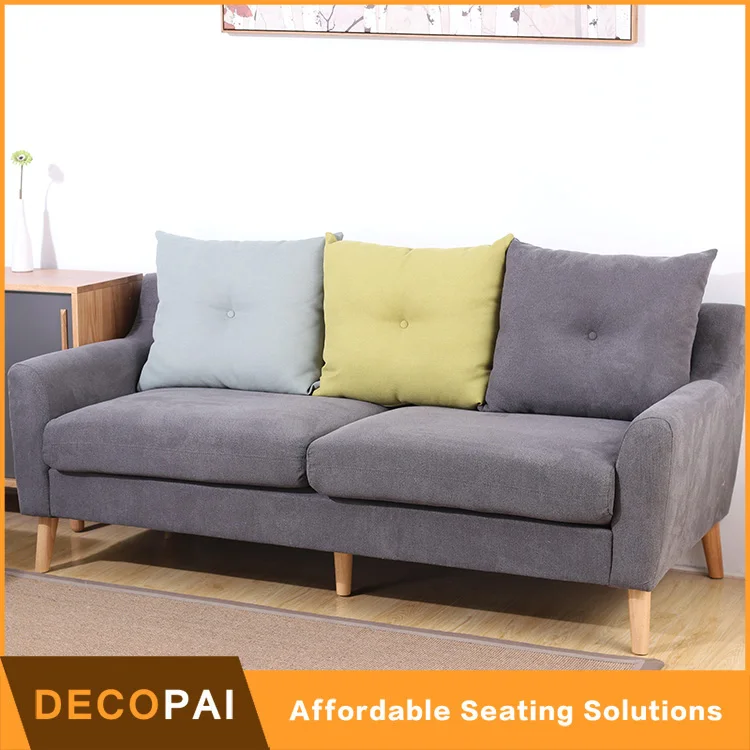 Обивка ткань мебель для гостиной современные деревянные ноги 1 сиденье 2 место 3 один диван любовь диван три человек диван