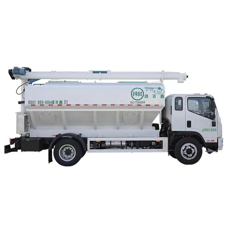 Factory Direct Dongfeng 4x2 142 Horse Power Grain Transport Bulk feed Delivery Truck