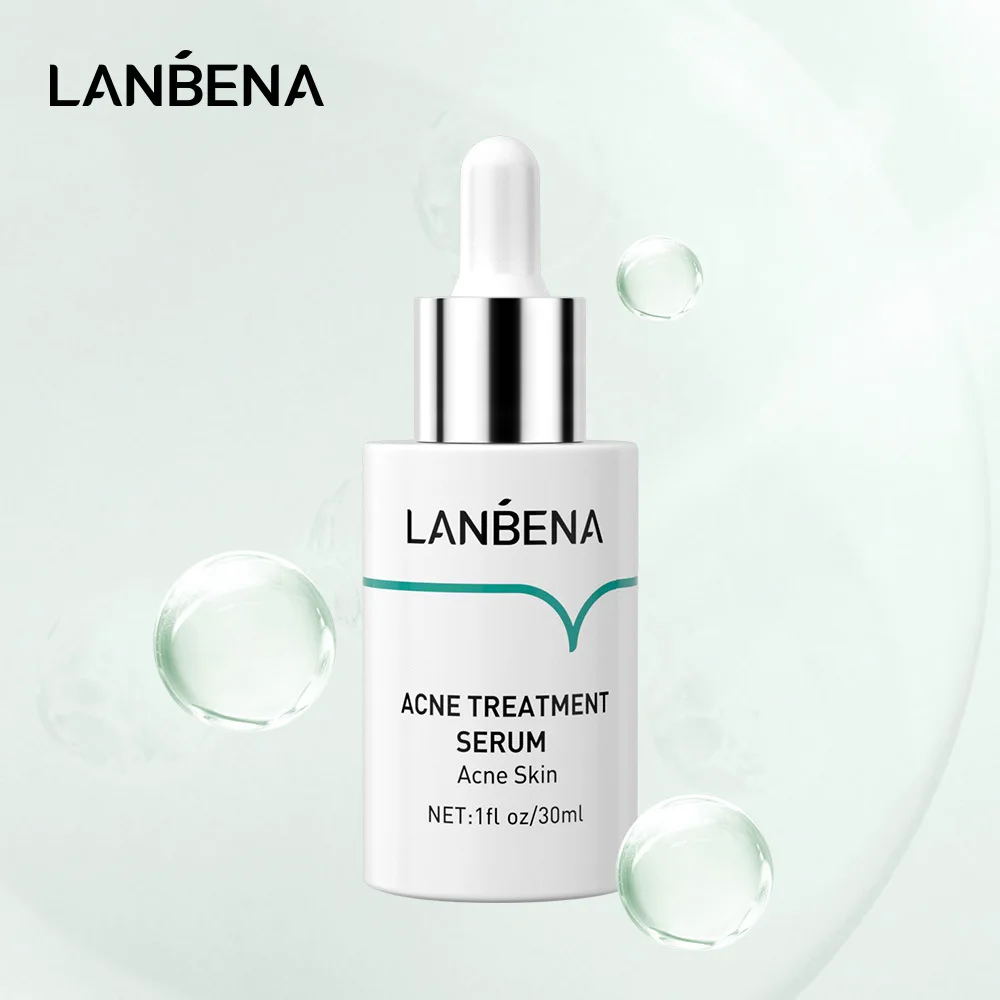 Private label Lanbena 30Ml spot treatment acne Serum Anti Aging acne scar removal serum anti acne