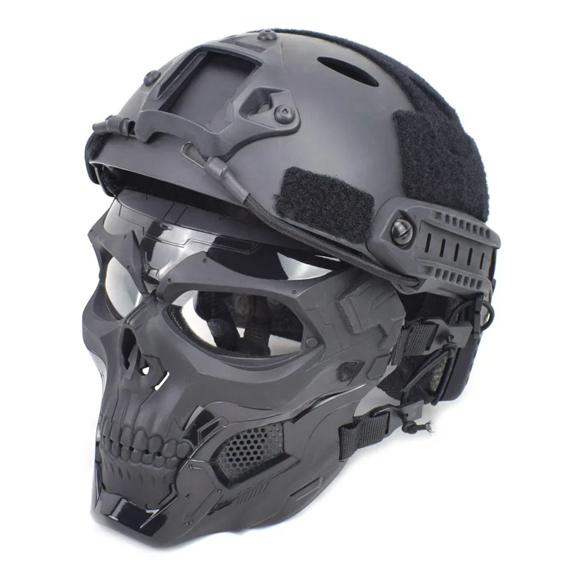 Action Union Wholesale Skull Tactical Mask Outdoor Sports Tactic Protective Skeleton Tactical Mask for cs paintball Game