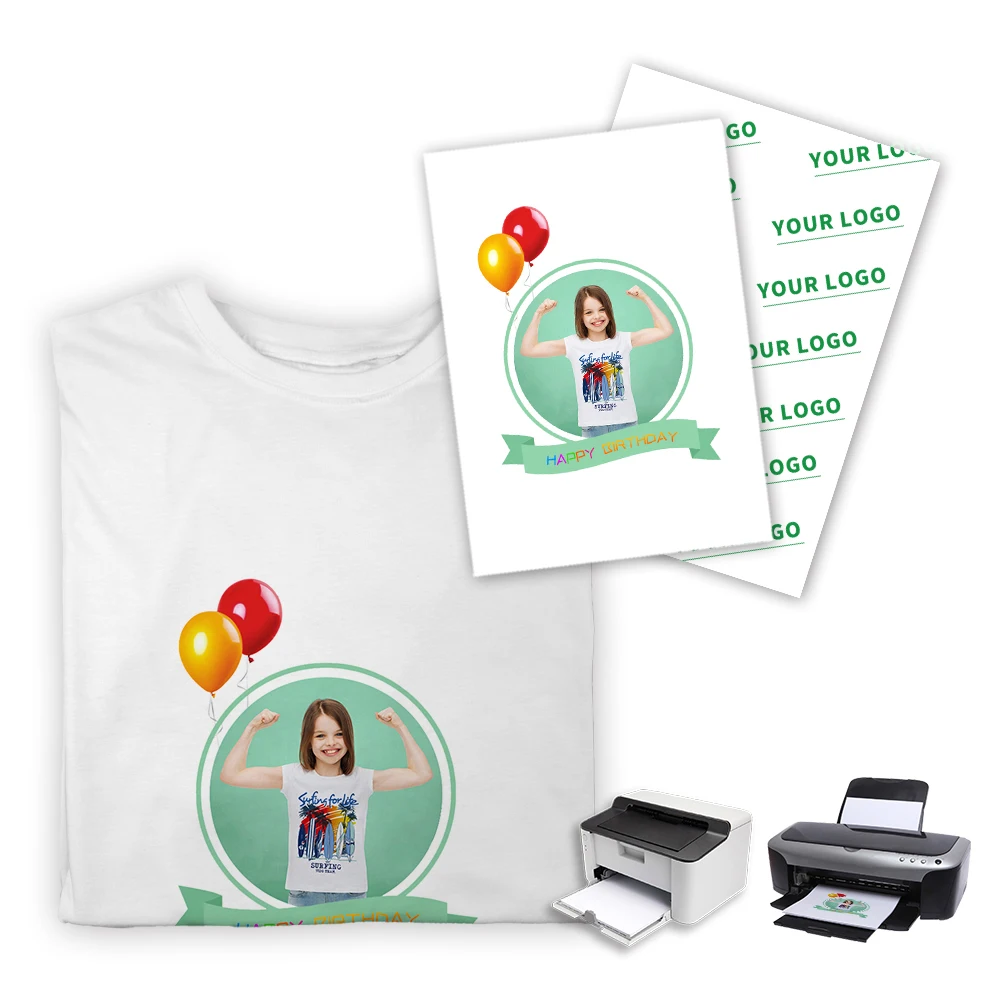 Cheap Original Classic t-shirt fabric  heat transfer printing paper for inkjet and laser printer