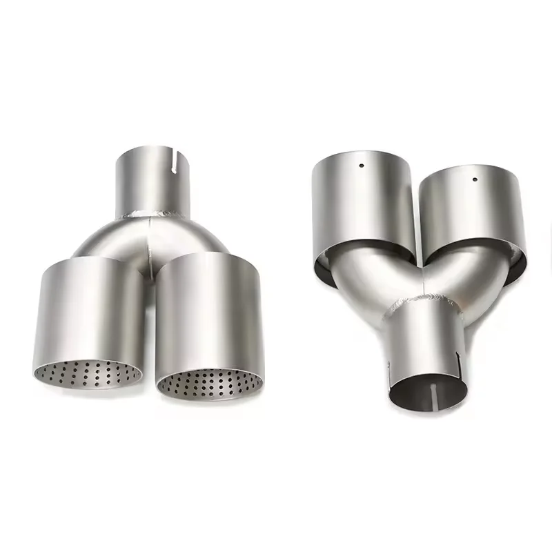 Hot Sales 304 Stainless Steel Exhaust Tips Exhaust Mufflers for VW Golf R MK6 MK7 OEM Golf R