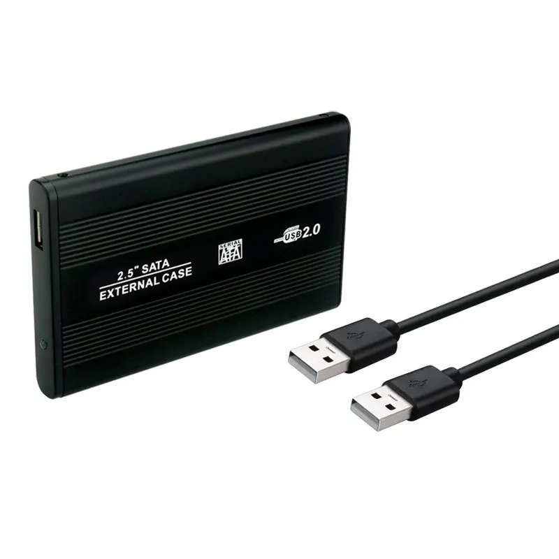 Оптовая продажа с фабрики USB 2 0 5 дюймовый ноутбук HDD SSD металлический корпус внешний мобильный жесткий диск для
