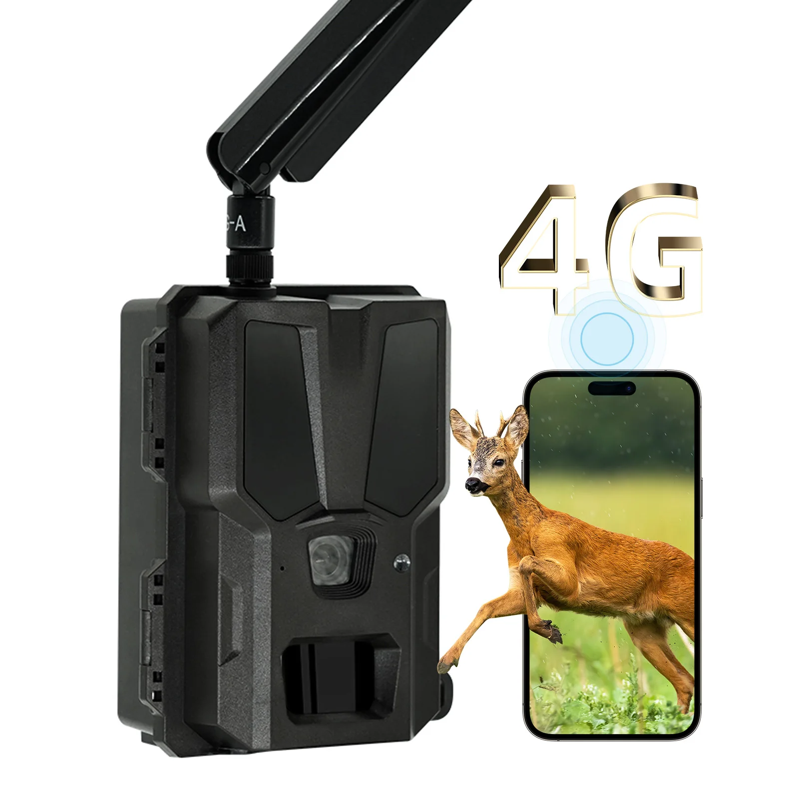 WILLFINE 2k AI-powered videos mini 4g cellular game wild camera trap hunting trail camera