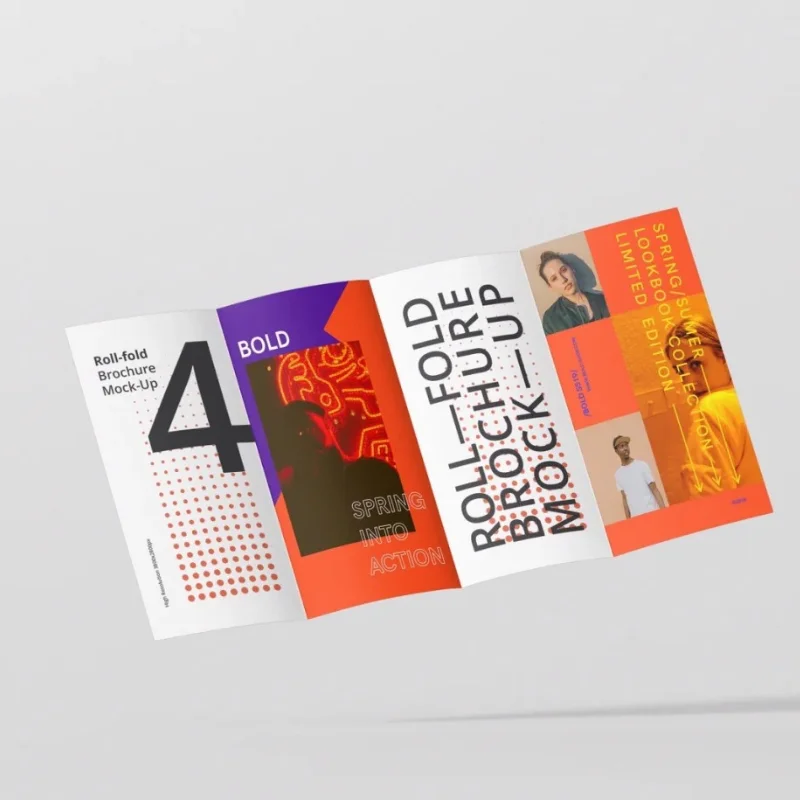 Custom Design Custom Promotional Business Flyer Printing for Discount Advertising Brochure Leaflet Printing