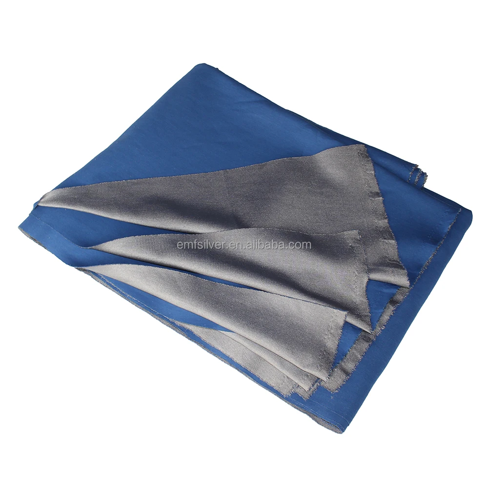 RFID SHIELDING Silver fiber EMF Shielding Fabric faraday Fabric Anti-Radiation Fabric for RF Blocking clothes