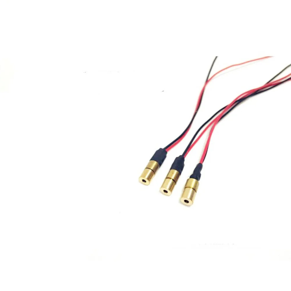 D9mm 450nm 520nm 635nm 650nm 780nm 850nm 980nm 5mW/10mW red  dot /Cross Line Laser Diode Module 3D measurement/Machine Vision