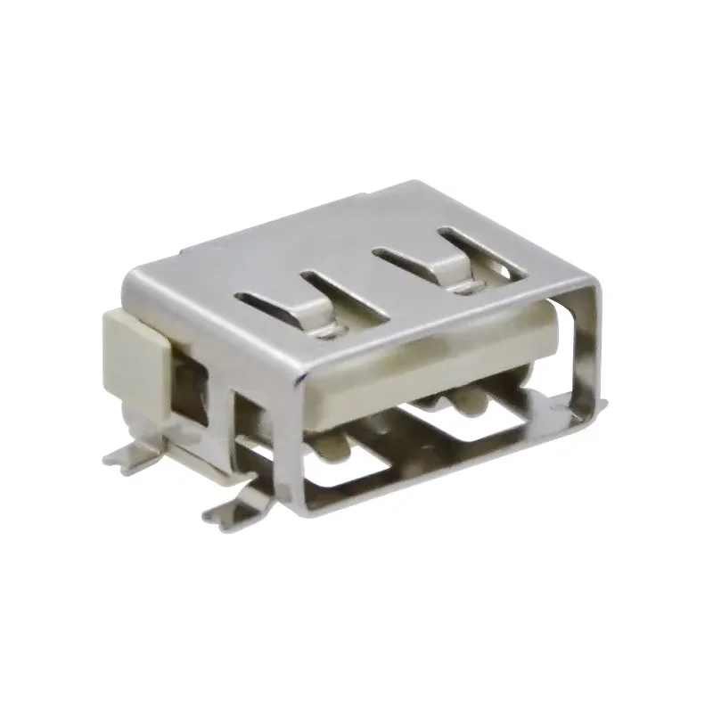 Board Guide USB 2.0 Type A Female Socket 4 Pin 4 Position Horizontal SMT SMD Short Model USB A Receptacle Connector