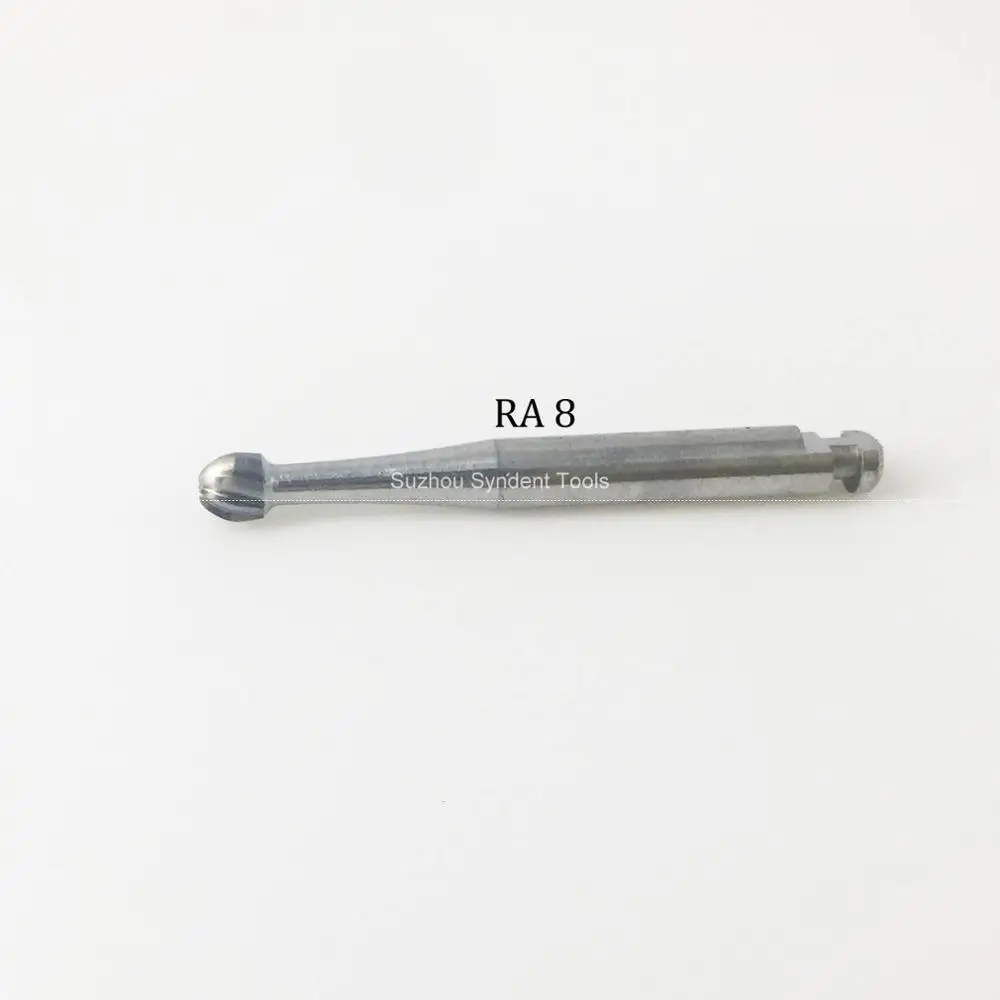 CNC machine made dentist use RA carbide bur 1.8mm round head RA 6