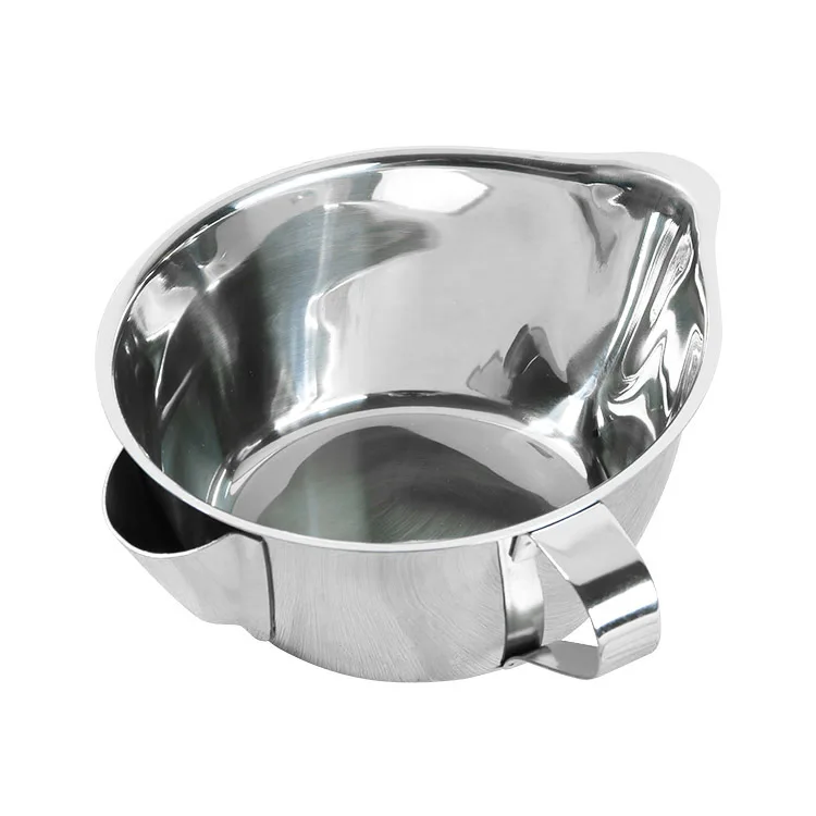 kitchen accessories 304 Stainless Steel Oil Strainer Soup Grease Separate Bowl Filter Oil Creative Kitchen Gadgets for health