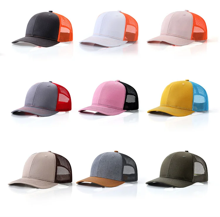 2024 New Arrivals Fashion Embroidery Anime Baseball Cap With Mesh Foam Hat Trucker Cap Custom Logo