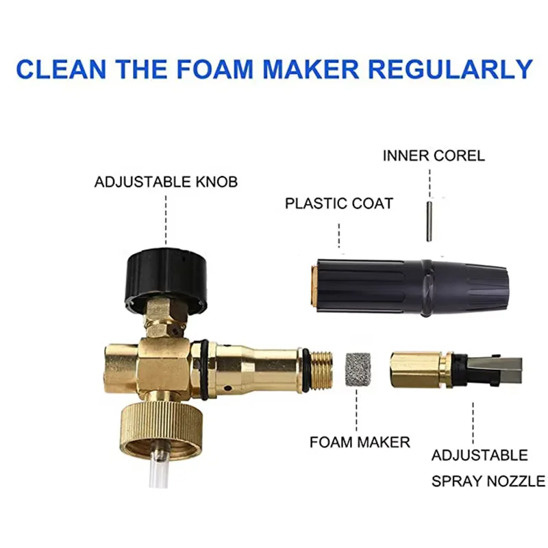 Foam generator high pressure washer Foam Sprayer Gun generator cannon nozzle