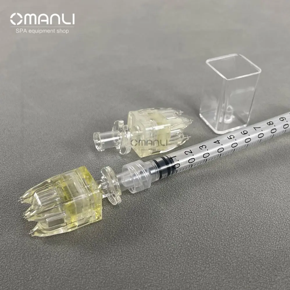 Safety Multi Hottest Selling Crystal Multi 5 Pins Sample Needle Replaced Micro Needle