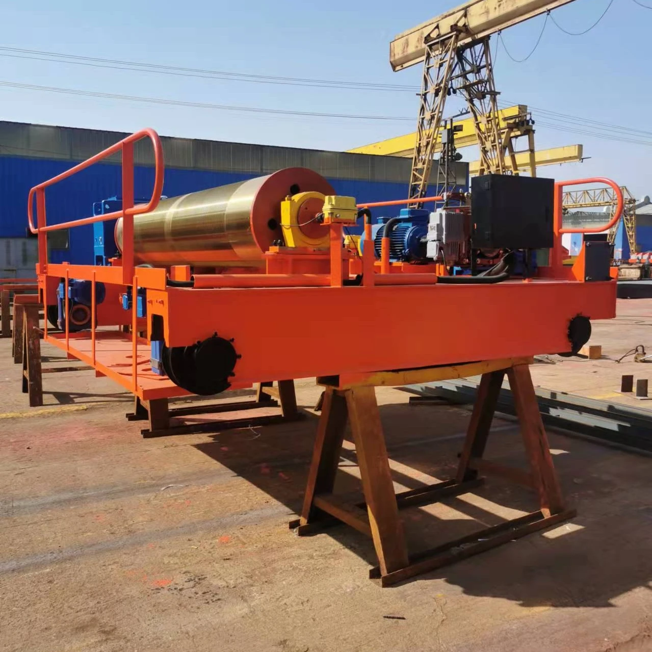 Warehouse Bridge Crane 5 Ton 10 Ton 15 Ton 20 Ton Span EOT Overhead Travelling Crane with Remote Control