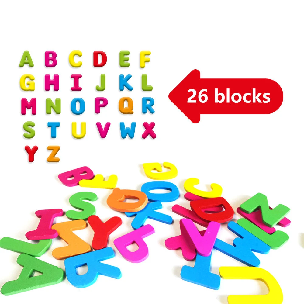 IN STOCK English Letters Toys Matching toy Preschool words Spelling Game Wooden Alphabet Letters Flashcards