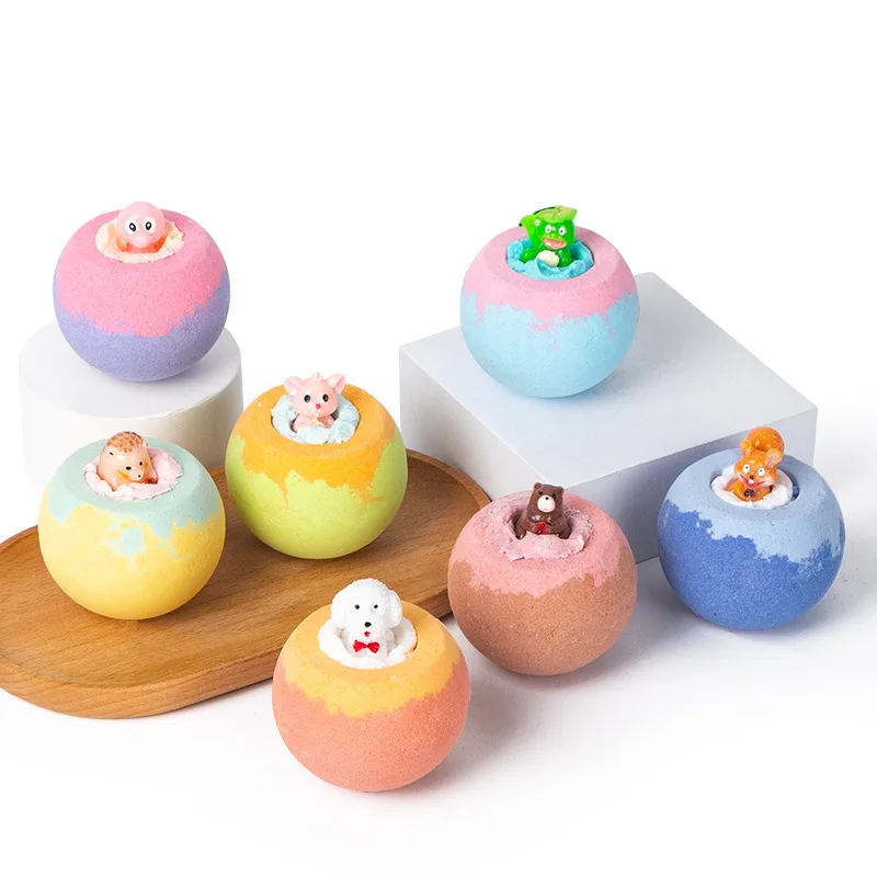 Kids Toy Explosion Fizzi Children Bath Bombs Nourishing Skin Essential Oil Ball Bubble Salt Bath