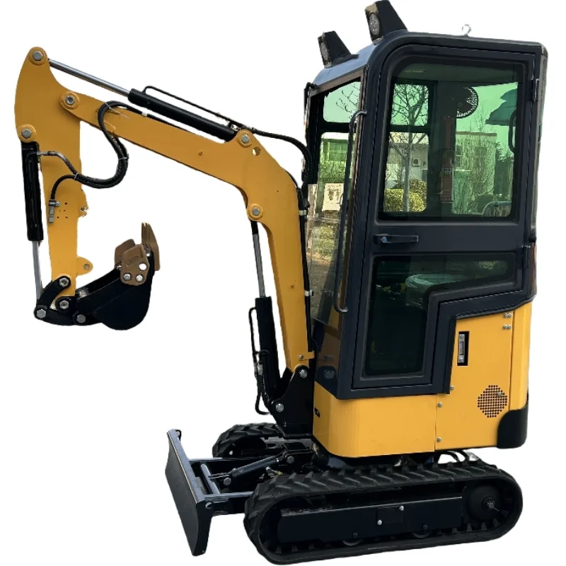 Малый экскаватор 1 тонна 3 5 тонный kubota/yanmar гусеничный двигатель мини-экскаватор насадки