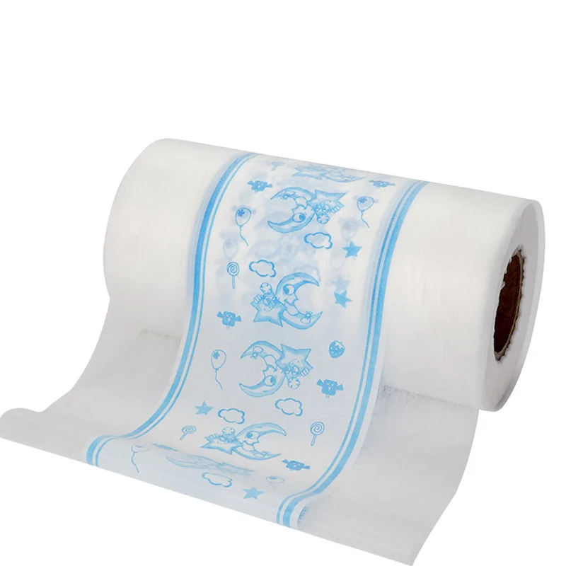 Custom OEM Color Printing Breathable PE Laminated Film Diaper Backsheet