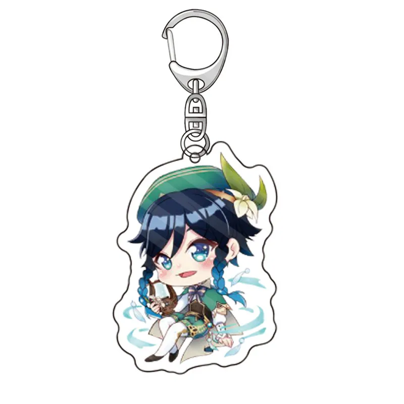 
SHTONE Good Quality Anime Keychain Figure Metal Keyring Wholesale Sublimation Blank Key Chain Souvenir Gifts with Custom Logo 