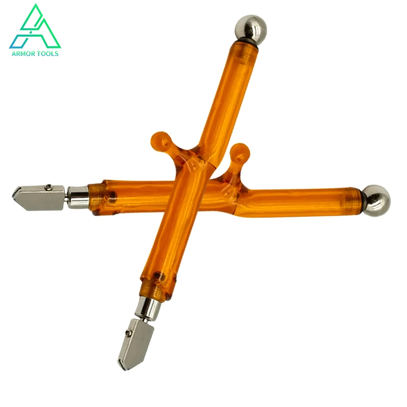 Heavy Duty Pencil Style Pistol Grip Glass Cutter  Glass Cutting hardware tool 1-19mm tungsten Alloy Glass Tile Cutter