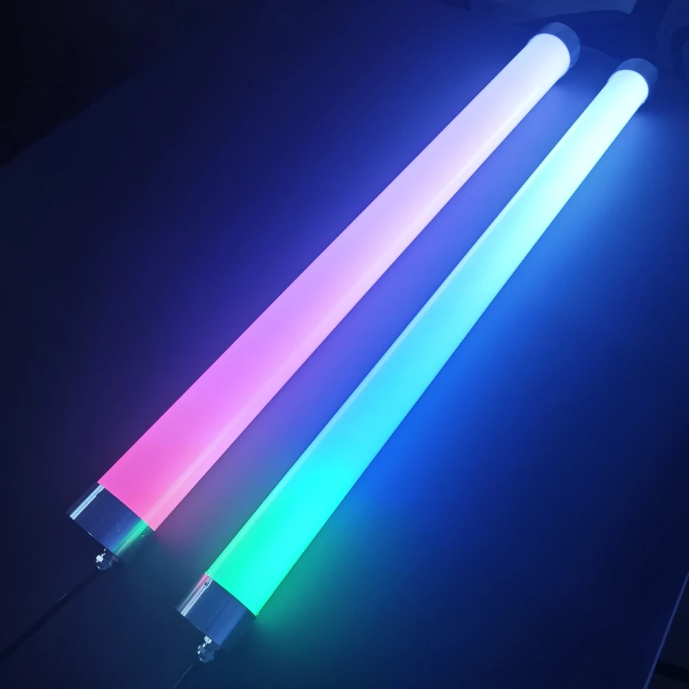 Hot selling programmable IP65 3d design colorful LED pixel tube for car show exhibition concert lighting
