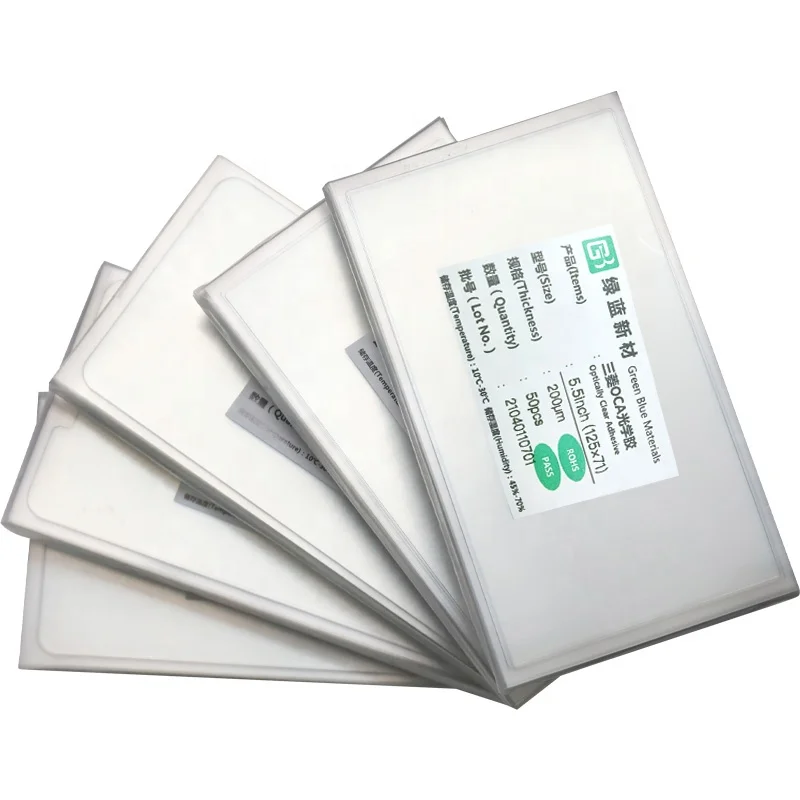 For xiaomi redmi 9 mitsubishi oca film sheet glue dry optical adhesive 4.7 inch