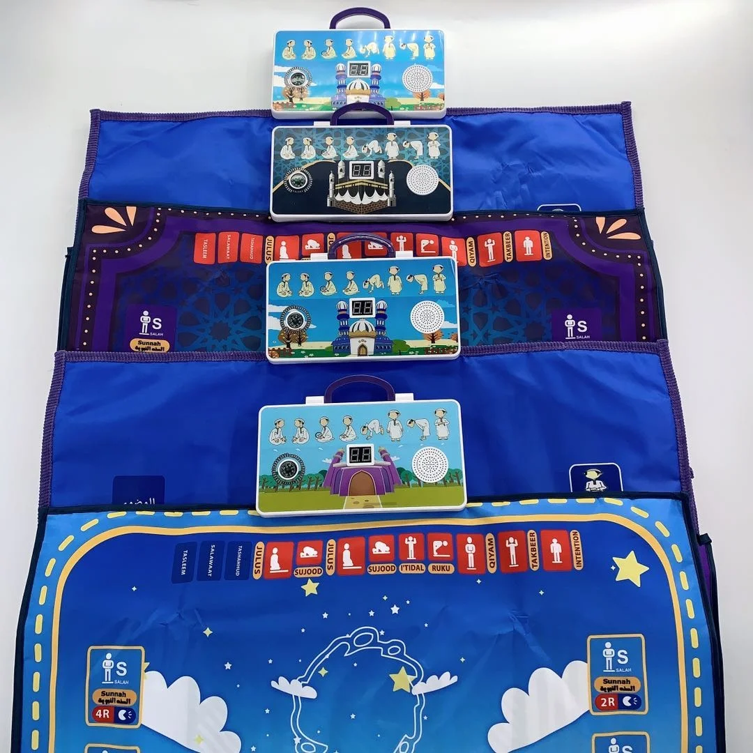 Madina  latest Muslim liturgical gifts E solat kits belajarIntelligent interactive liturgical blankets  Muslim Worship blanket