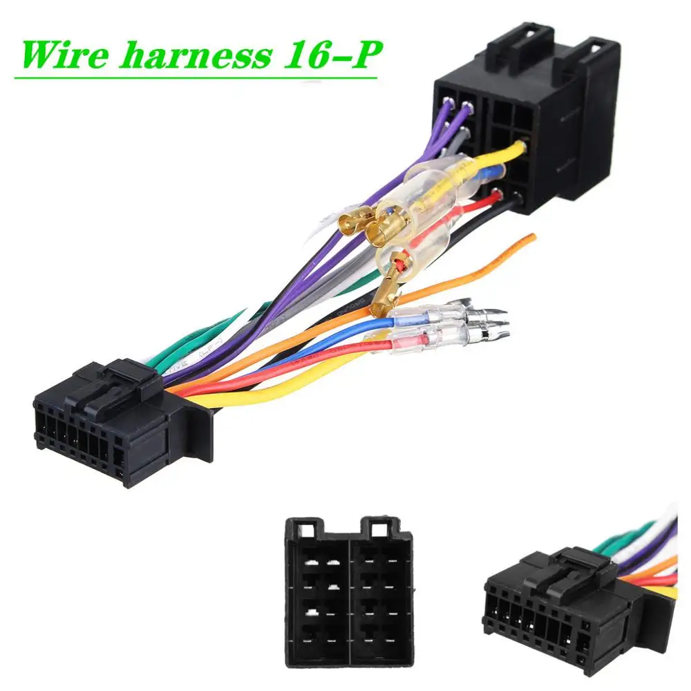 16Pin Car Stereo Radio Wiring Harness Connector Plug ISO PI100 for Pioneer 03 on