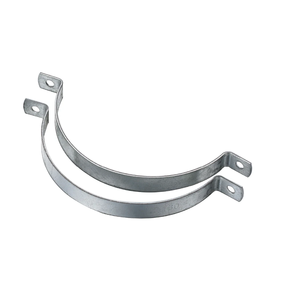 HVAC System air Conditioner Spiral Duct Clamp Ventilation Pipes Clamps Split Rings for Spiral Duct