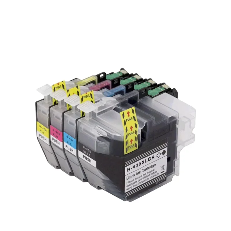 FULUXIANG Compatible 406 LC406 LC406XL Ink Cartridges For Brother MFC-J4335DW Printer