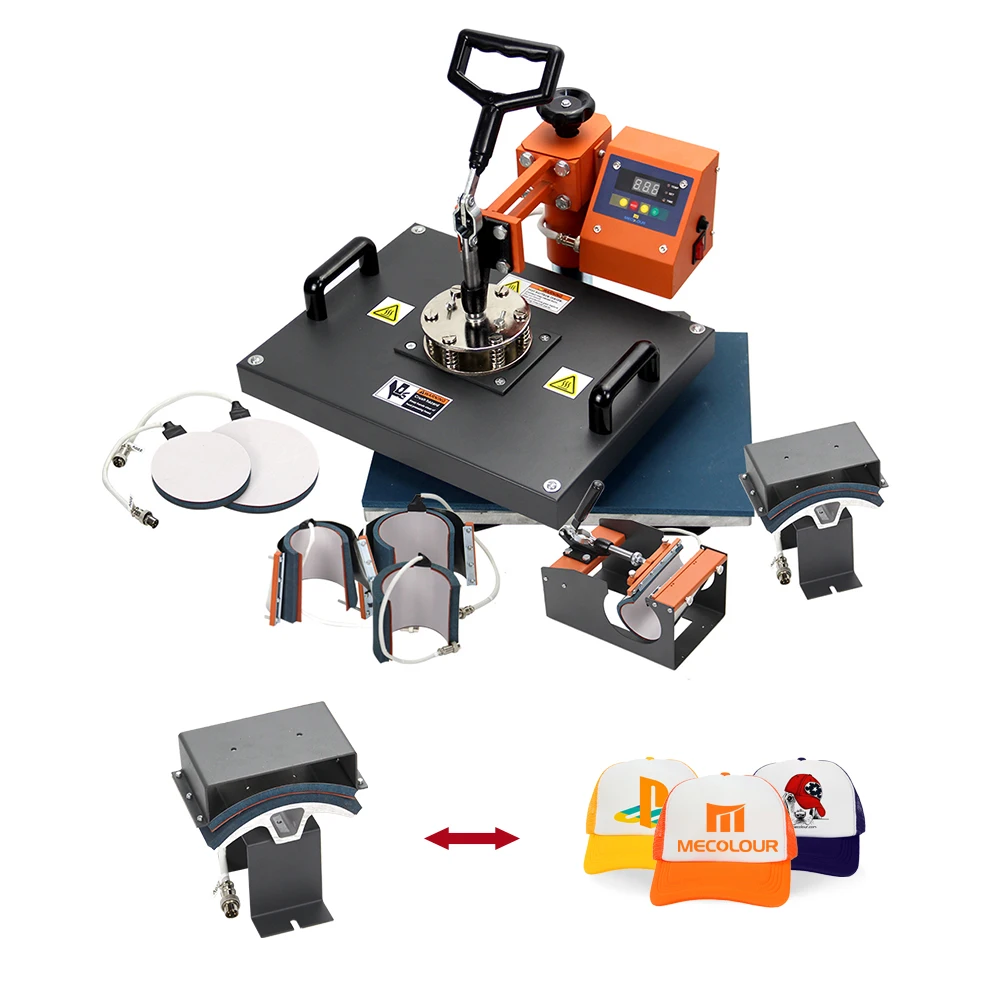 8 in 1 Heat Press Machine (29x38cm ) T-Shirt Printing Machine 8 1 Sublimation Machine