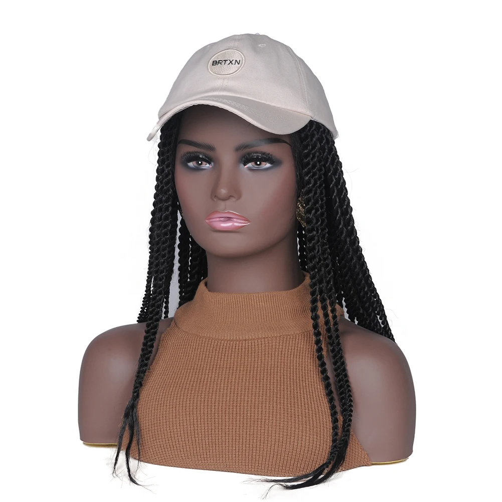 FREE SHIP in US African Mannequin Female Mannequin Head With Shoulders Makeup Mannequin Head For Wigs