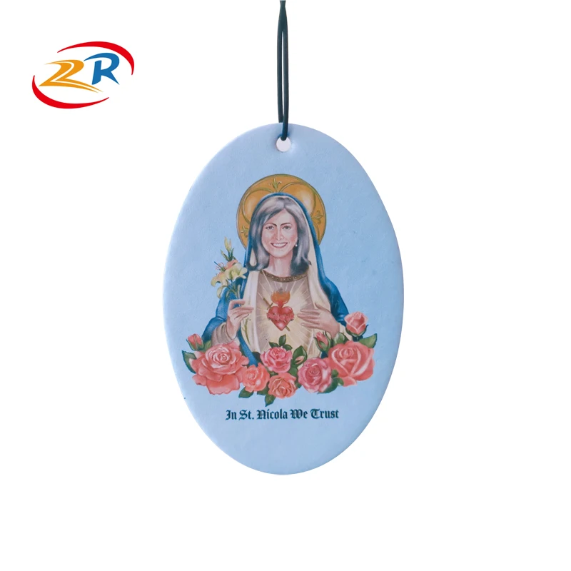 Promotional Gifts Hot Selling Perfume Paper Custom Car Air Freshener