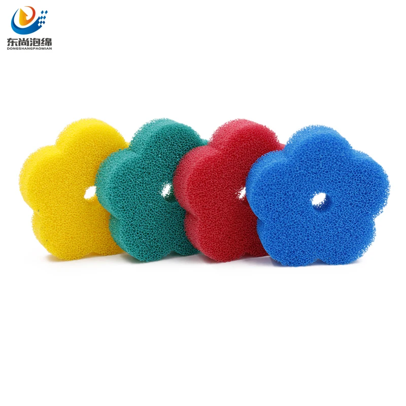 Wholesale Smile dish washing kitchen scrubber Kitchen silicone sponge