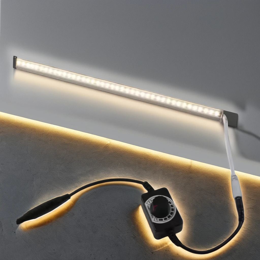 Multi-Function LED Strip Light Dimmer Controller 5V 24V with Current Regulator and Brightness Switch Compatible with 12V 220V