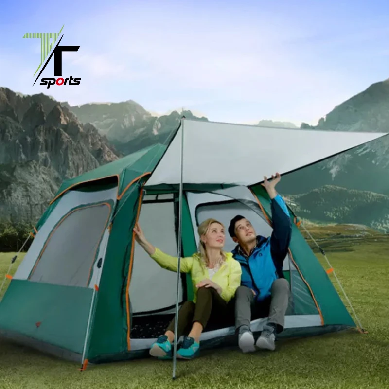 Outdoor Waterproof 1-2 person Hiking Portable Beach Folding Automatic Popup Instant Camping Tent