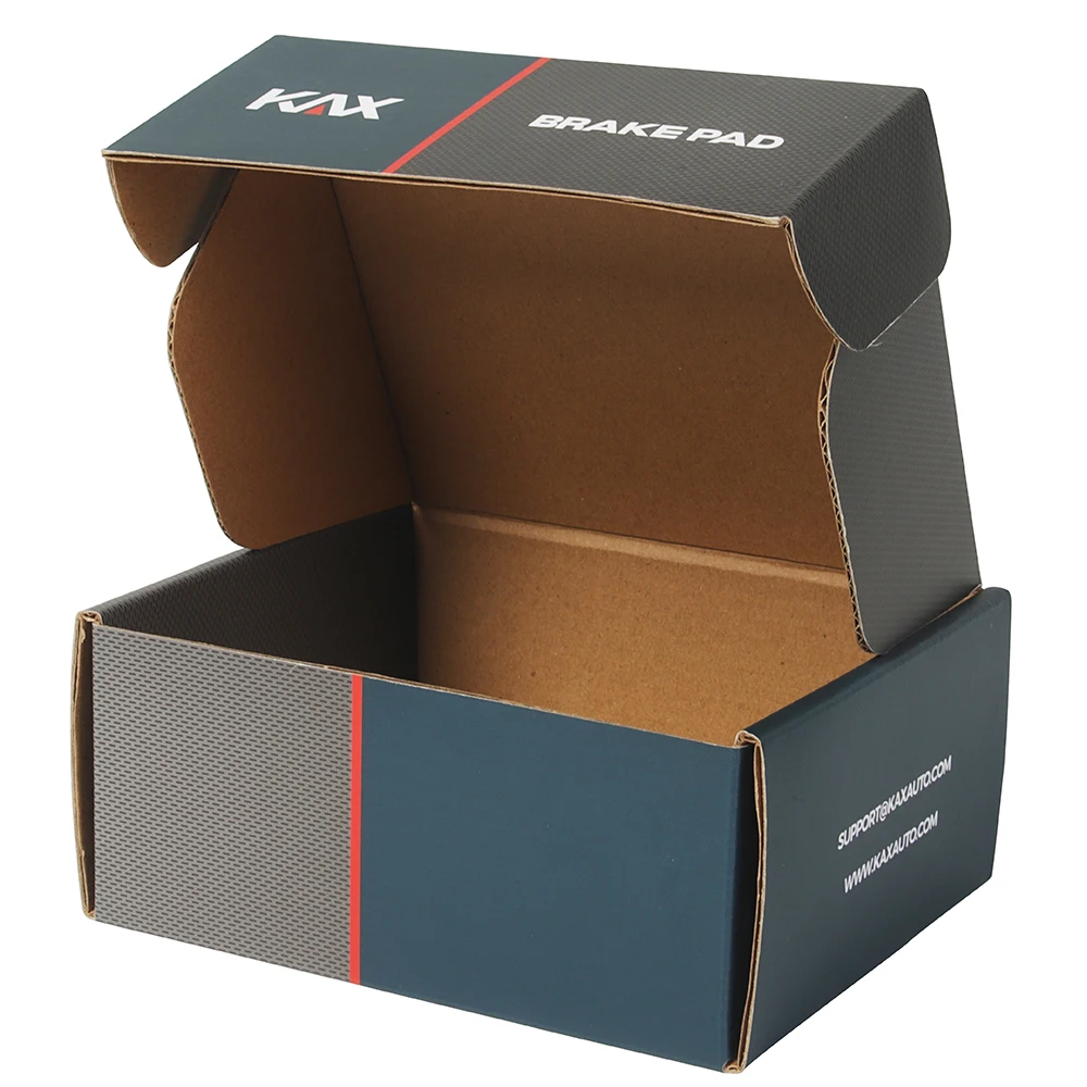 Wholesale Custom Logo Premium Cardboard corrugated Paper boxes in good cheap price strong enough plane shape Mailer