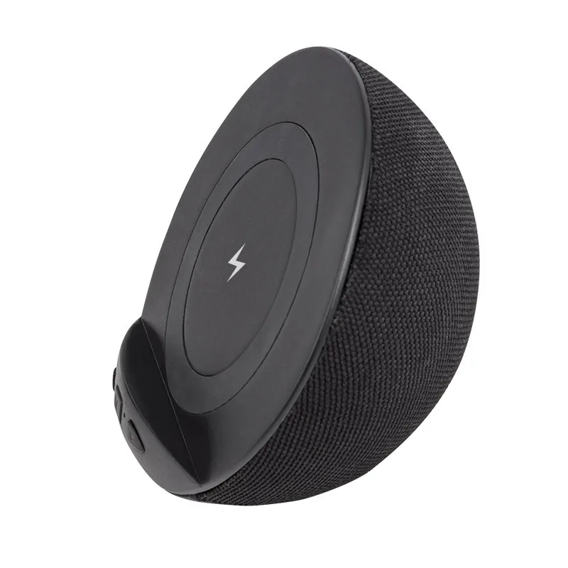 Тканевый bluetooth-динамик с беспроводным зарядным устройством караоке-динамик bluetooth стерео беспроводной