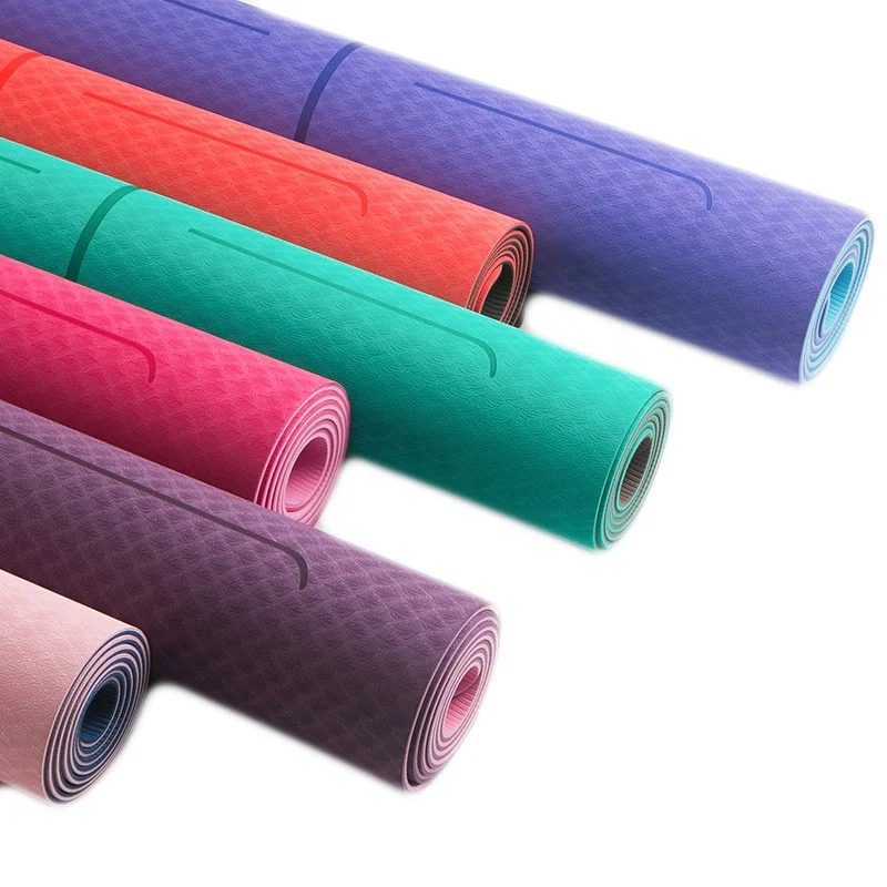 wholesale low price eco friendly yoga mat for home exercise custom logo