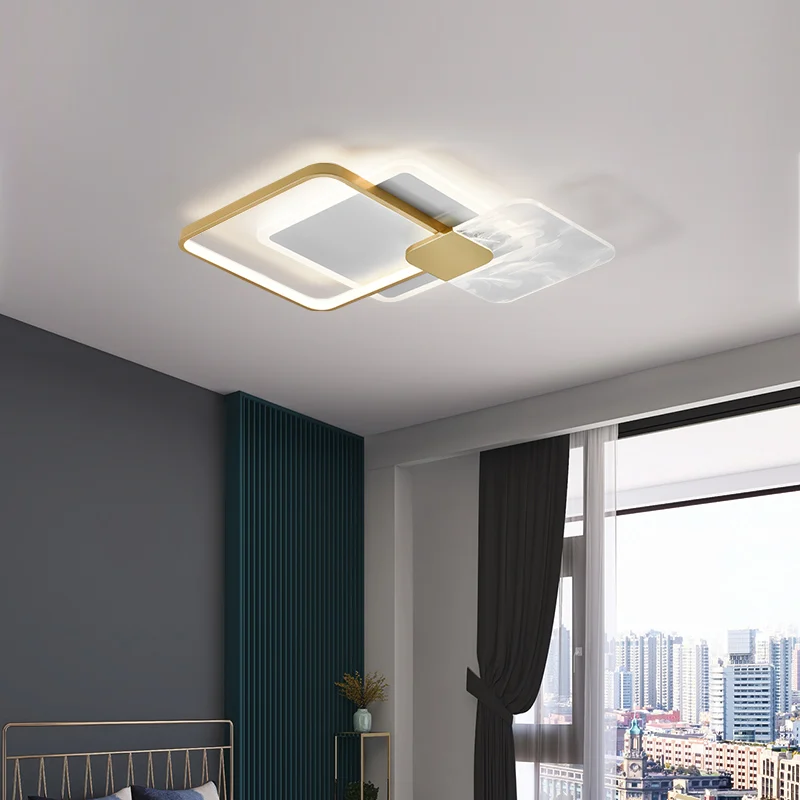 Square 520 acrylic light modern LED ceiling light fixed ring indoor bedroom living room dining room ceiling light