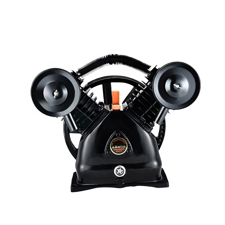 Mute quiet oilless lower noise piston air compressor pump cylinder 3 stage with 5HP